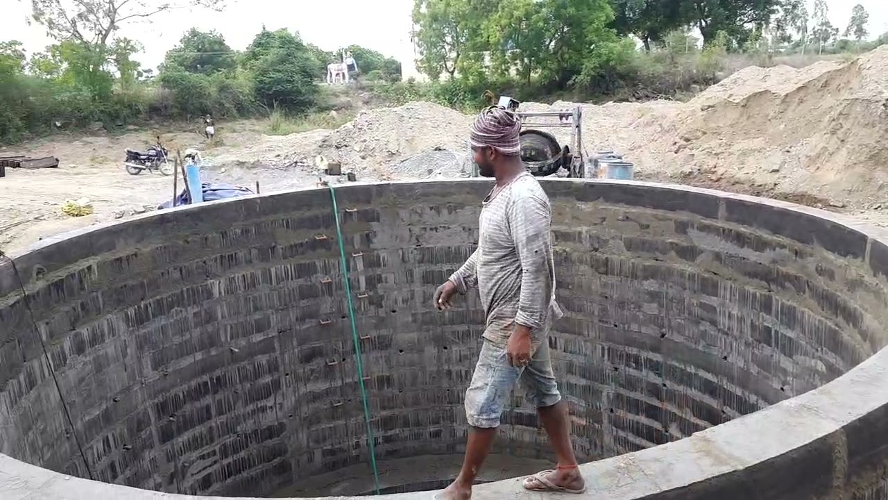 Well Ring Concrete கிணறு கான்கிரீட் வேலை
