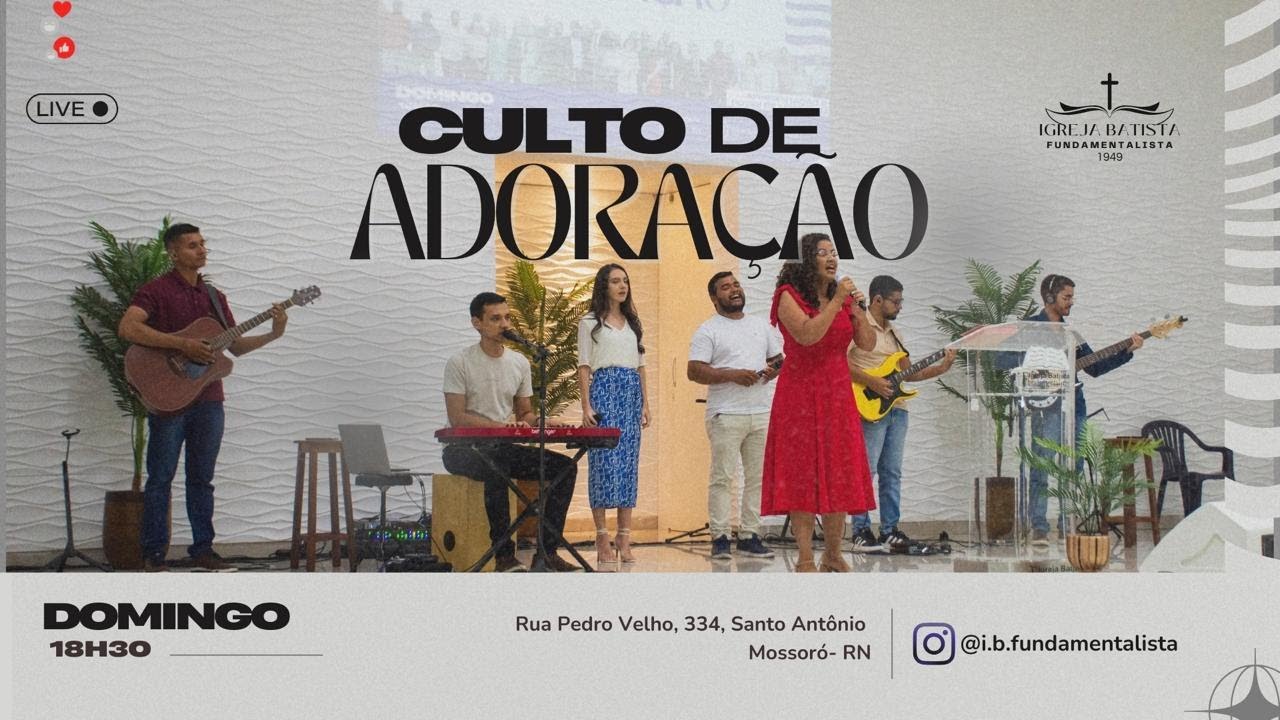 Culto de Louvor e Adoração - 18/01/2026