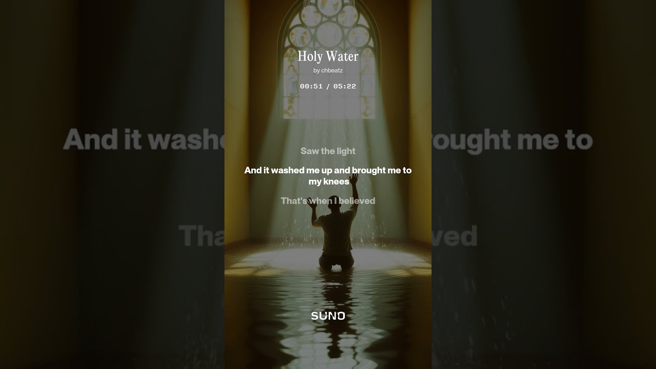 (Holy Water) (Official Music Video 2026) New Gospel. #GospelMusic #NewMusic 