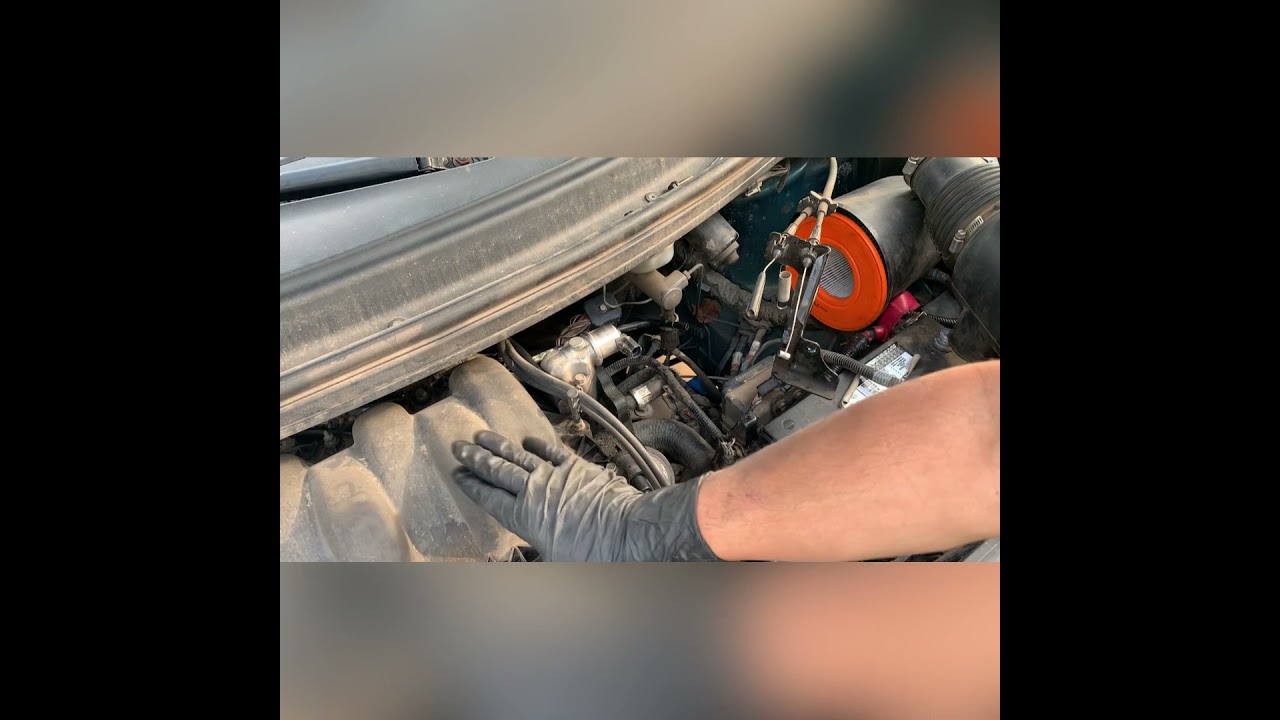 2001 Ford windstar como limpiar el cuerpo de aceleración