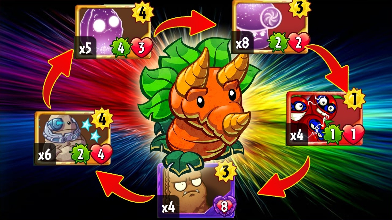 Conjure To Victory! My Hand Is Never Empty! ✨✨✨ ▌PvZ Heroes