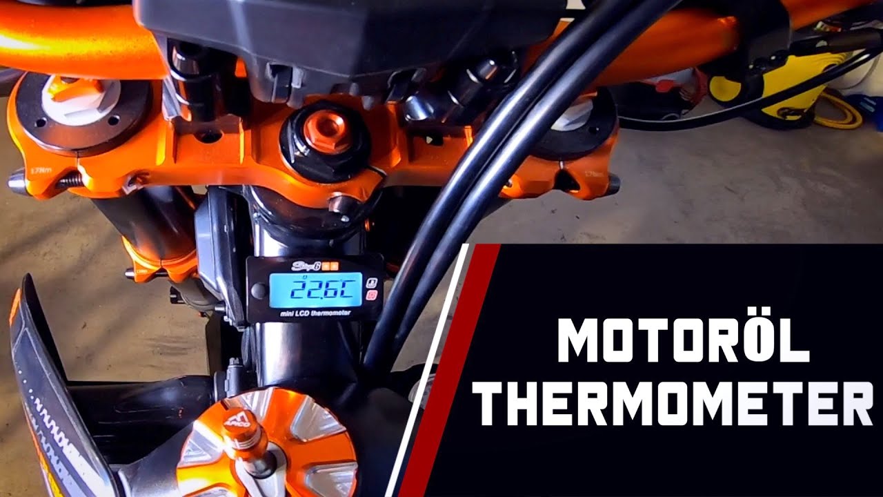 SD // Part 30 - Motor- & Getriebeöl Temperaturanzeige // KTM 530 EXC SUPERMOTO UMBAU