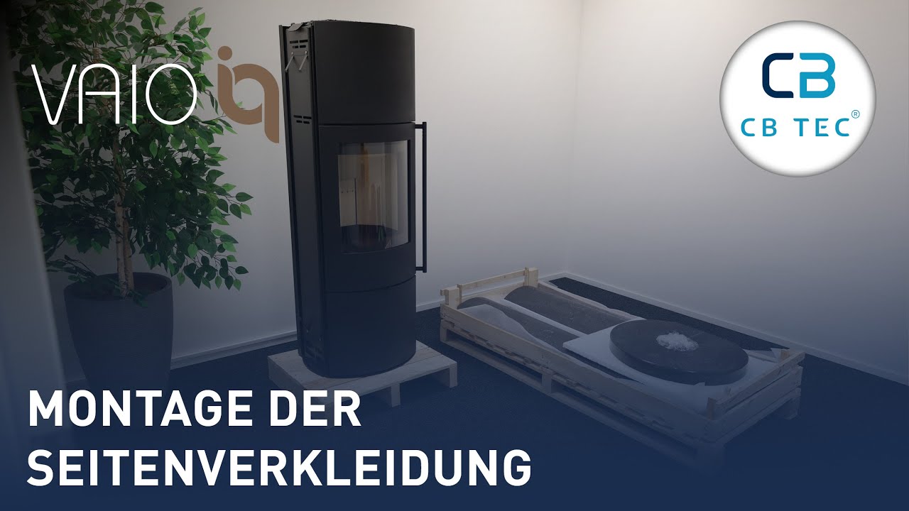 VAIO IQ 33 XL | Anleitung | Montage der Seitenverkleidung