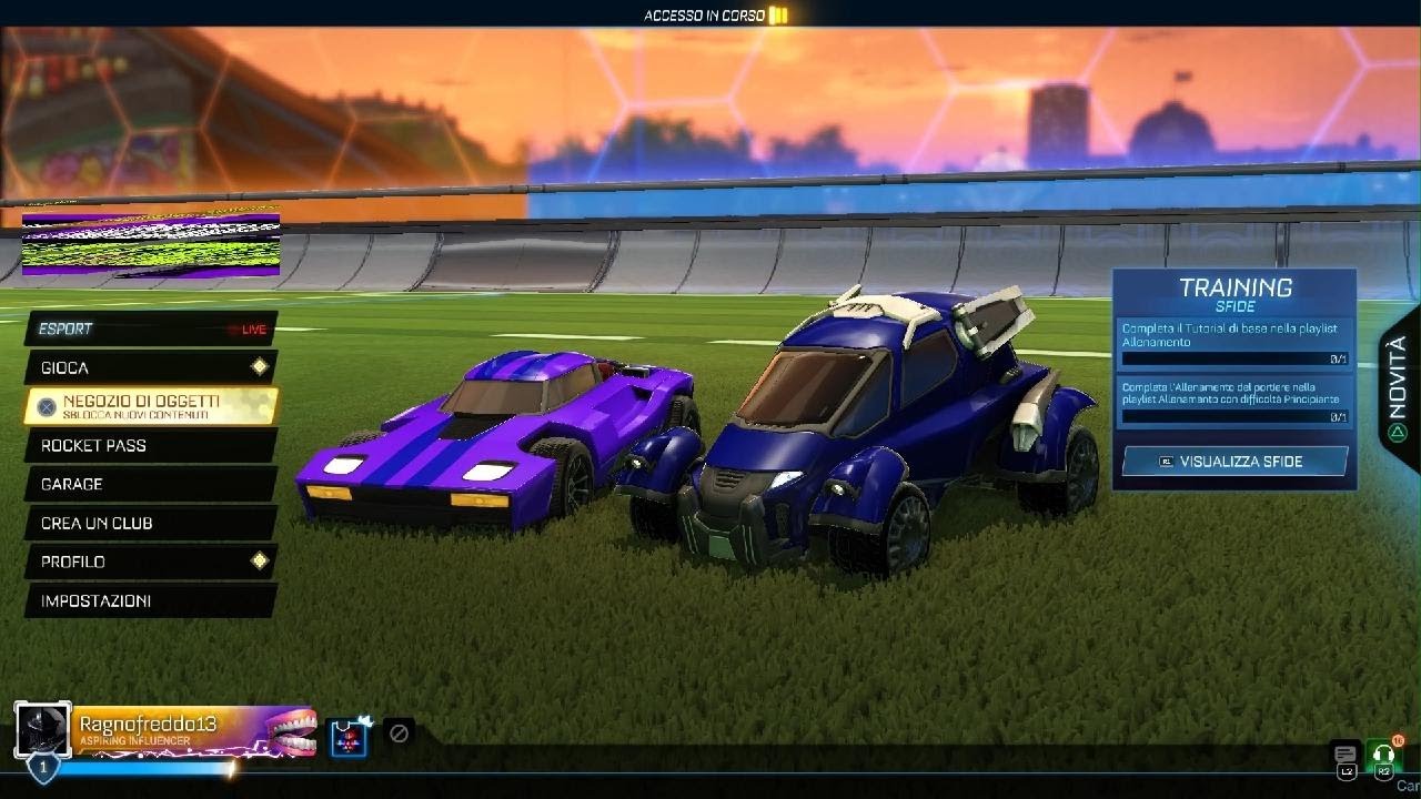 Rocket League con Carica