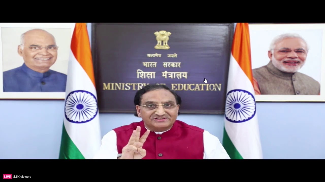 JEE Main and NEET 2021 Final Date Live Update | Dr Nishank Pokhriyal Live
