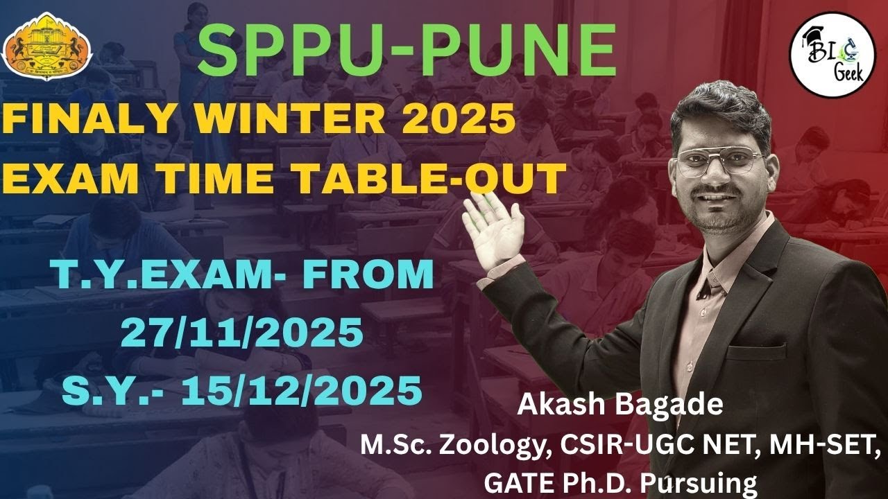 🎓 SPPU Winter Exam 2025 Timetable OUT! | S.Y.B.Sc. & T.Y.B.Sc. (2019 Pattern) | Check Now!