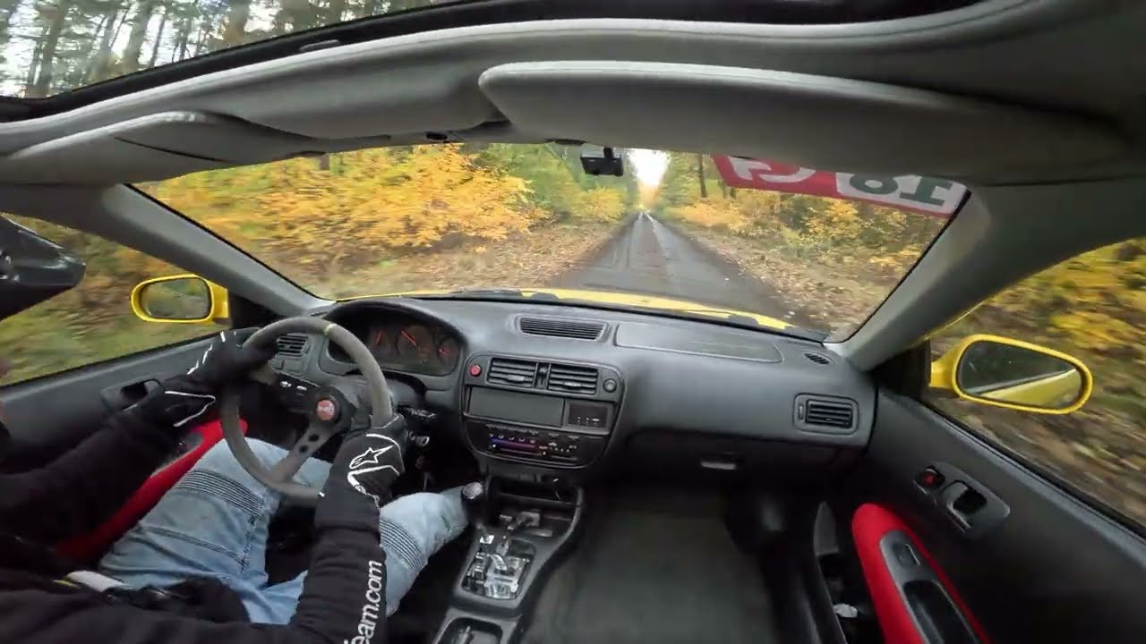 VII runda Rallysprint Challenge 2023 / RSCH Zegrze Pomorskie / Honda Civic / K. Zieniewicz