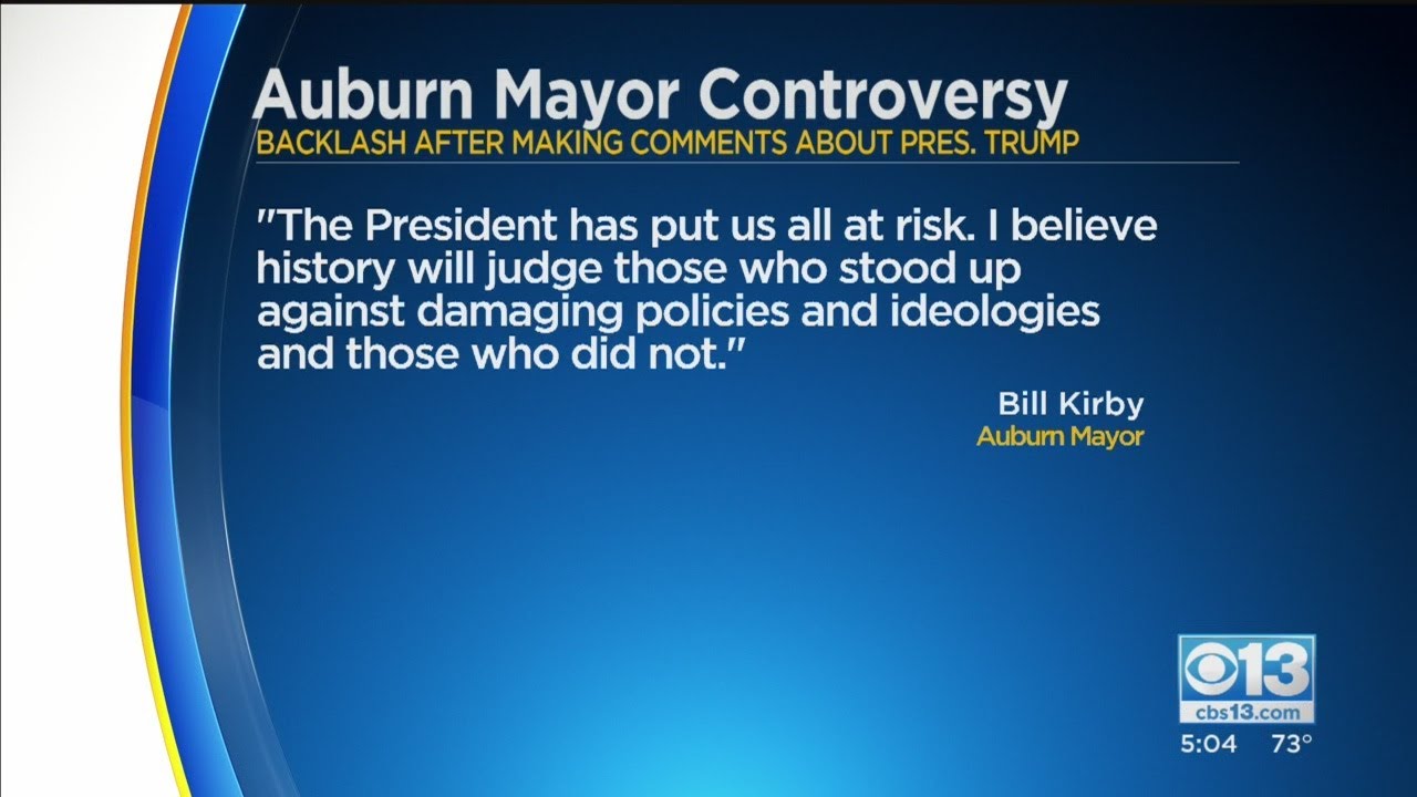 Auburn Mayor Controversy