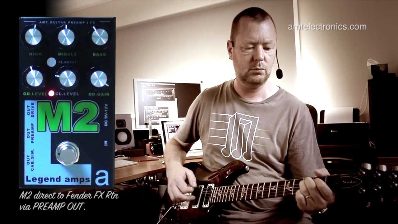 AMT Electronics : M2 Preamp & Effects Pedal