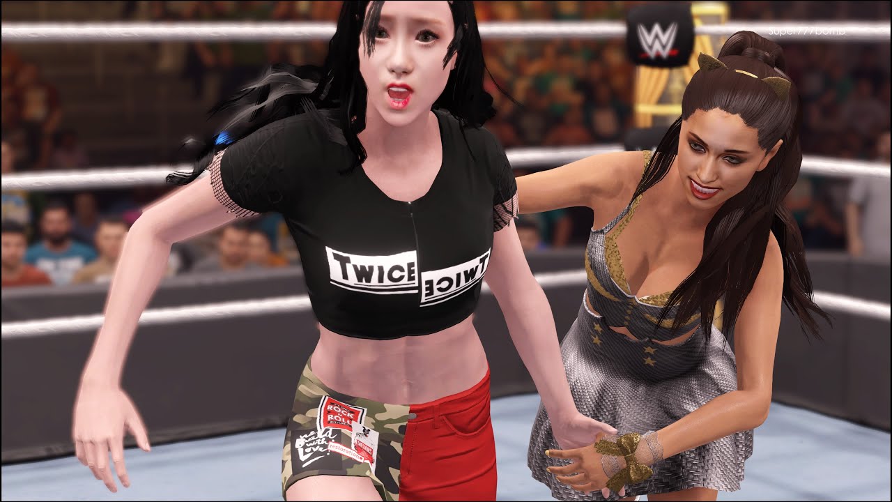 Ариана Гранде против Мины Twice - WWE 2K22 - Kpop Idols 💖