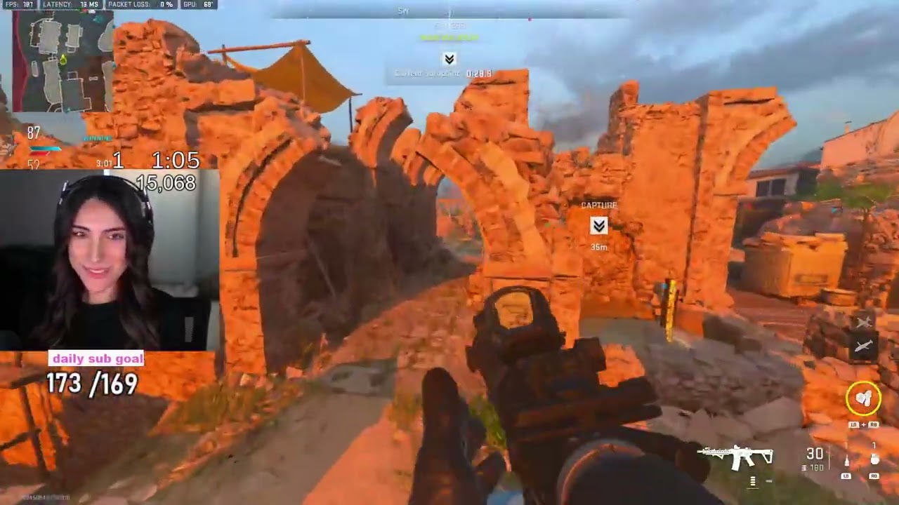 NADIA PLAYING NEW MW2 - and NO AIMBOT