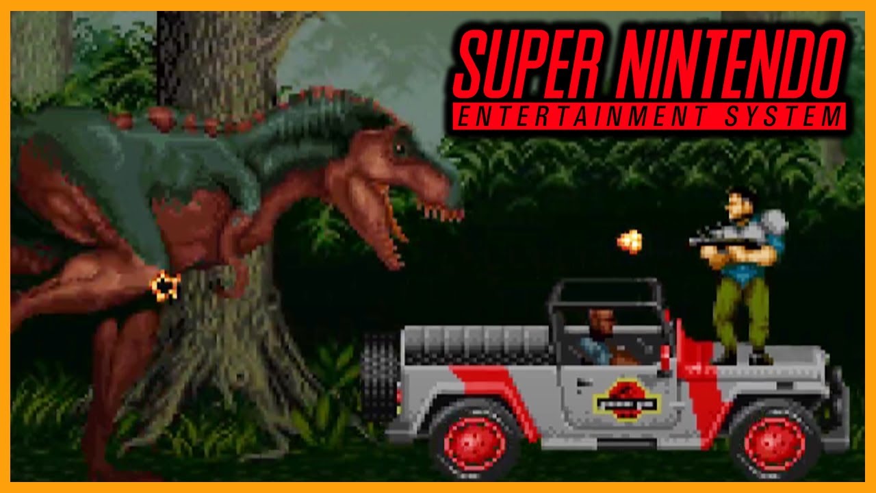 SNES Gameplay - Jurassic Park 2: The Chaos Continues