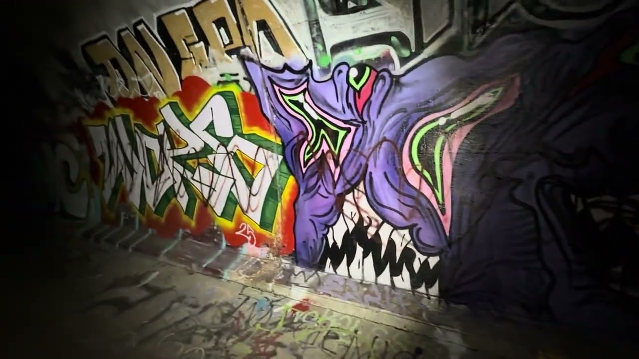 Tunnel in the 805. Dope tunnel with sick all crossed out 