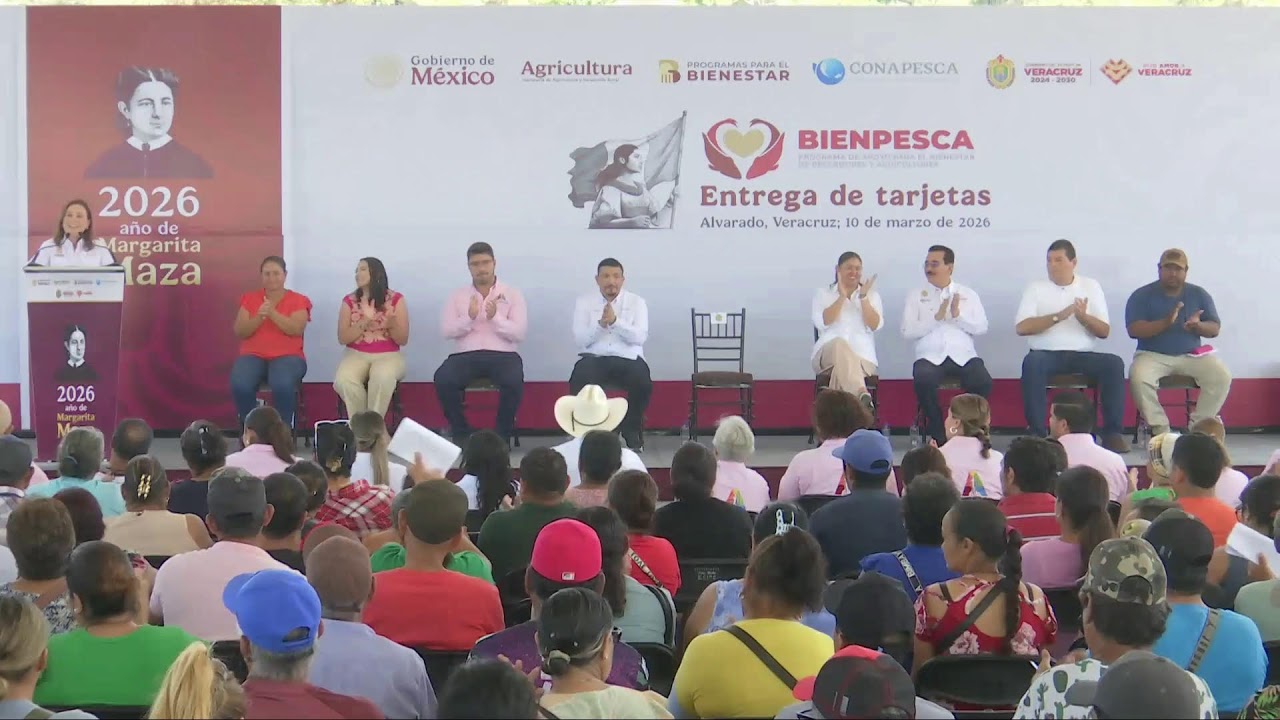 🎥 En vivo | Entrega de tarjetas BIENPESCA 🌊🐟