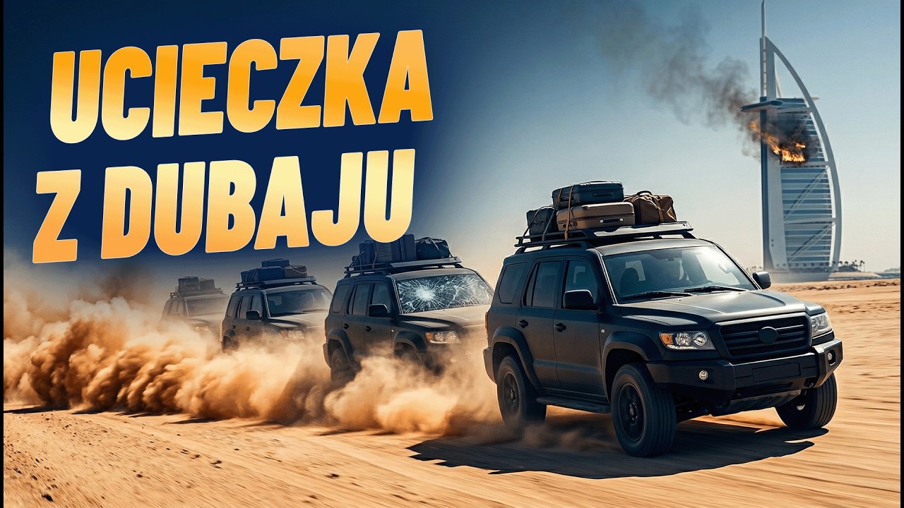 Polscy influencerzy uwięzieni w Dubaju. Odwołane loty, ewakuacja przez Oman, apka Odyseusz.