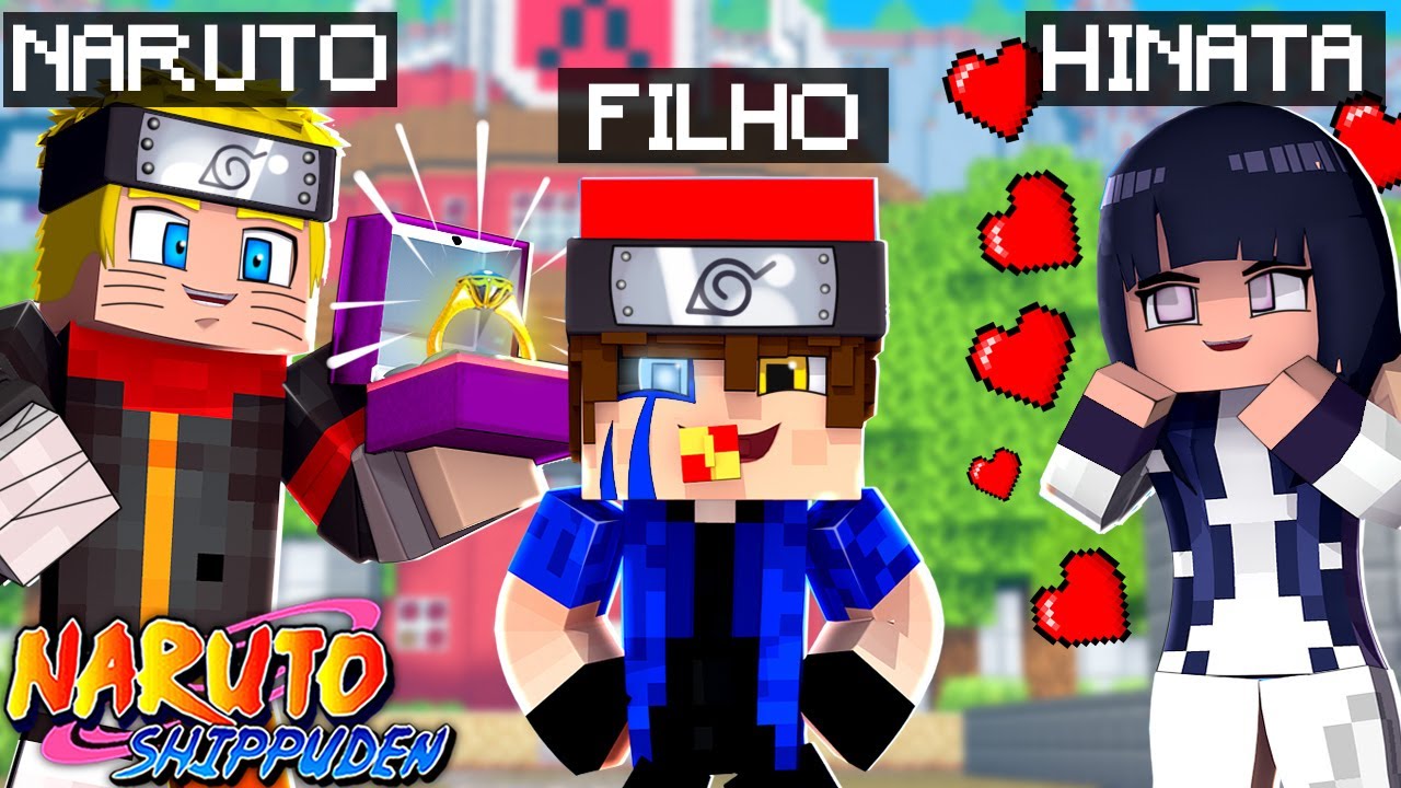 Minecraft - Who's Your Family? FILHO DE NARUTO E HINATA ! Naruto Shippuden
