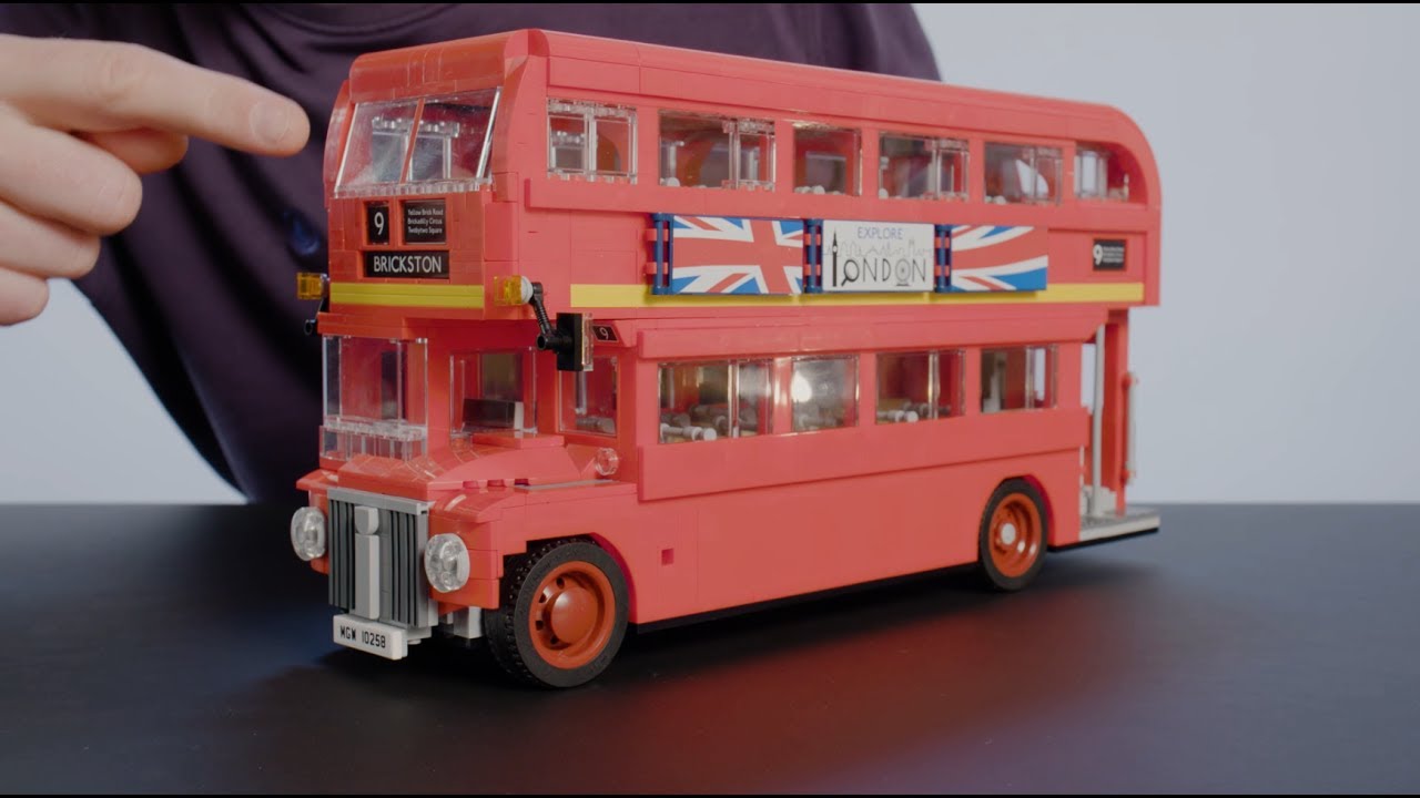 LEGO Designer Shows Off London Double Decker Bus 10258