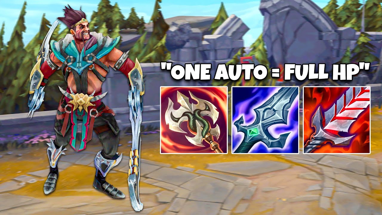MAX LIFESTEAL DRAVEN (1 AUTO = FULL HP)
