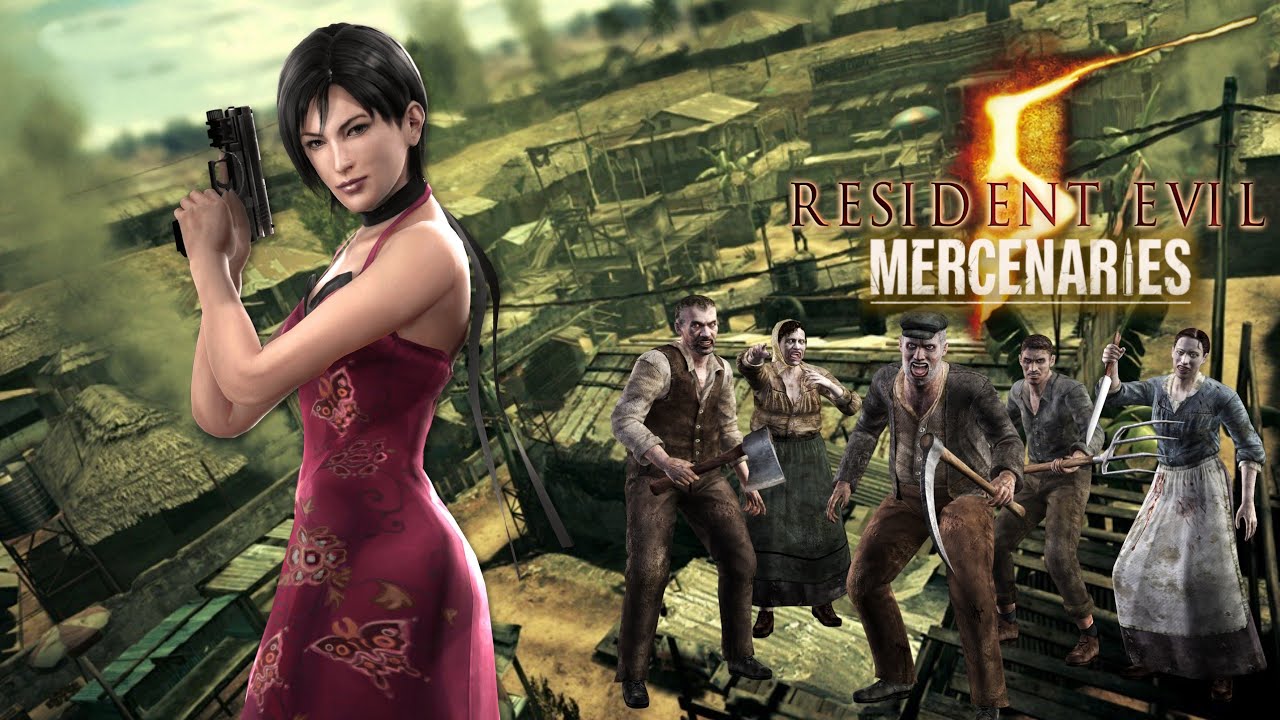 Ada Wong RE4 in Resident Evil 5 Mercenaries Reunion