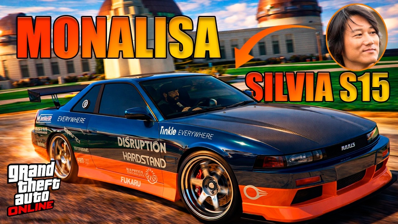 COMO FAZER A MONALISA DO HAN - SILVIA S15 NO GTA ONLINE (VELOZES E FURIOSOS 3 TOKYO)