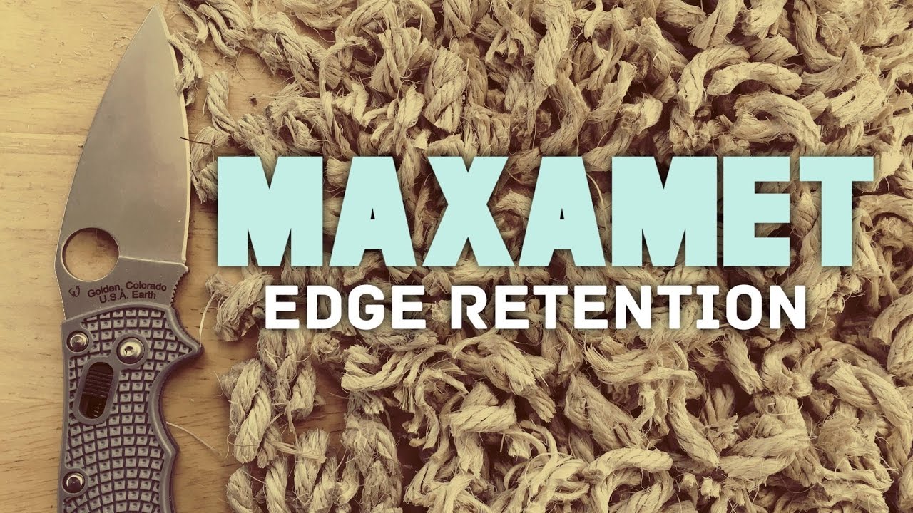 Edge Retention Test: Maxamet Insanity - The Best So Far - Spydeco Manix 2
