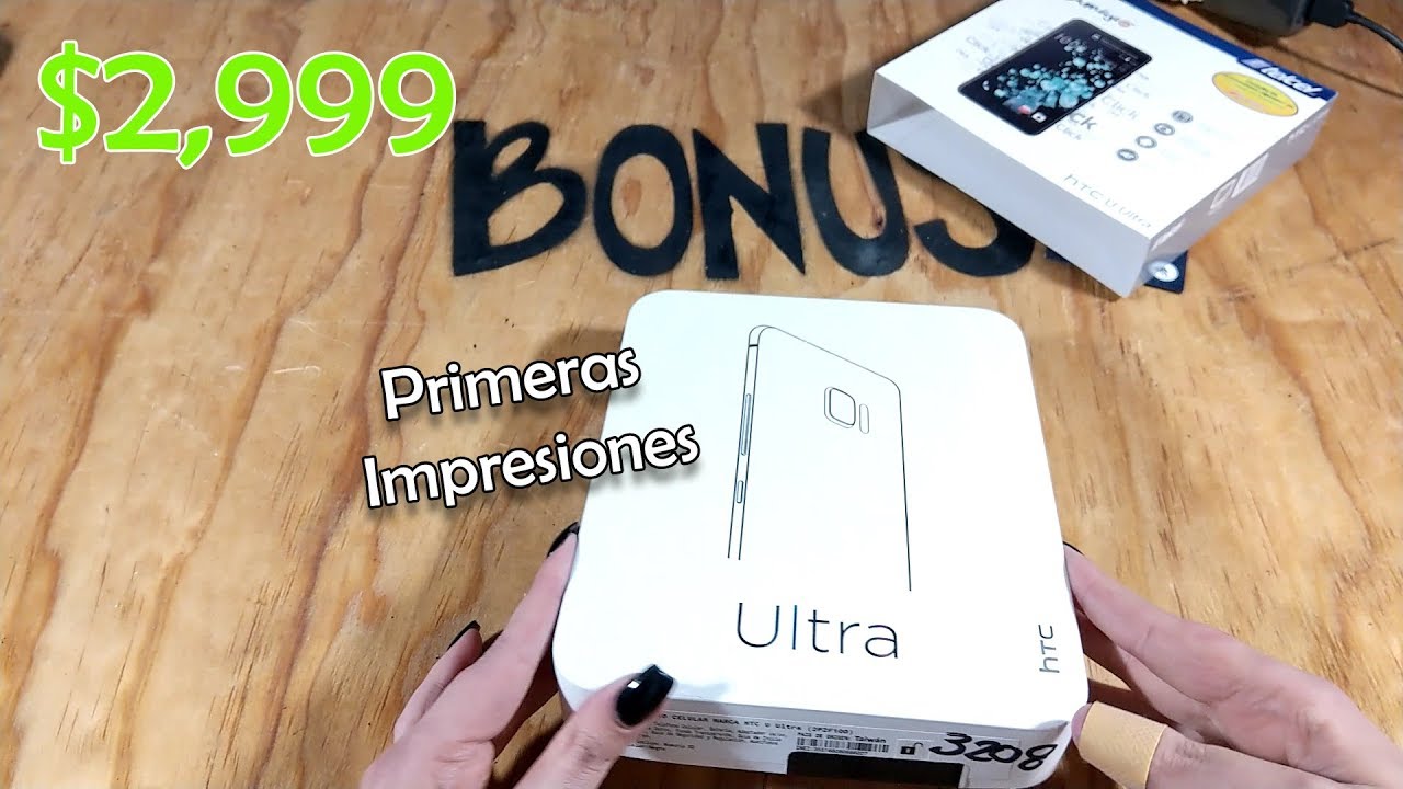 HTC U Ultra : Primeras Impresiones , equipo comprado en Telcel en $2,999. MEXICO!