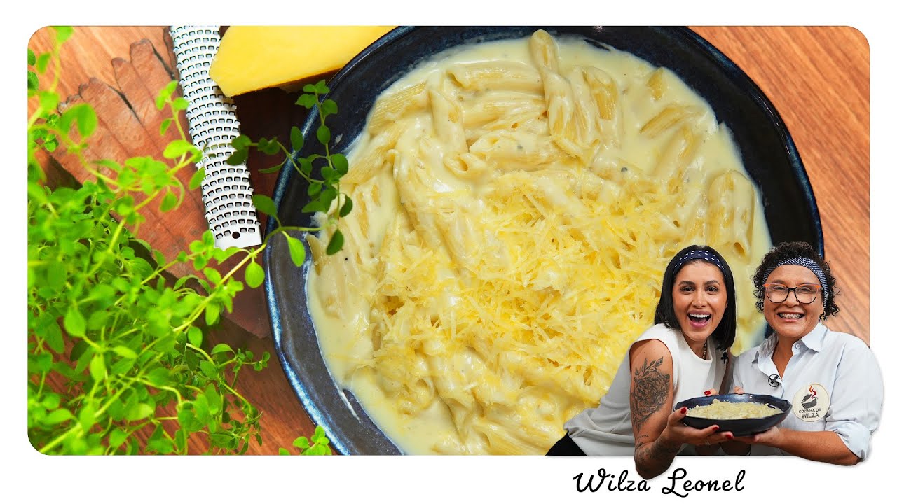 MOLHO BRANCO COM GORGONZOLA: CREMOSO E PERFEITO PARA MASSAS - Wilza Leonel & Carolline