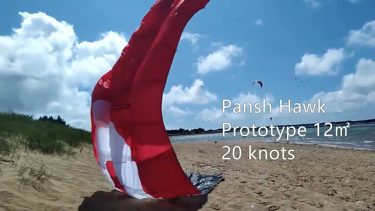 Pansh Hawk 12m Prototype try 20 knots