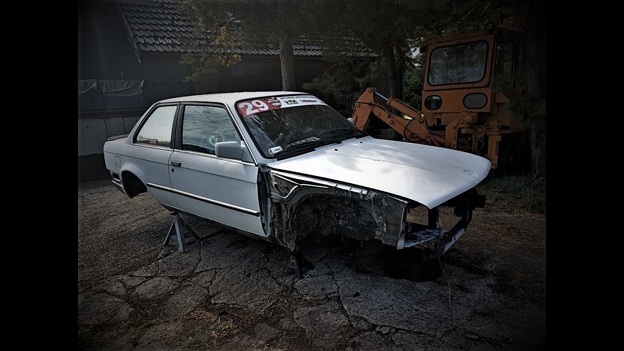 Wspawywanie regulacji belki tył bmw e30,przygotowania pod turbo