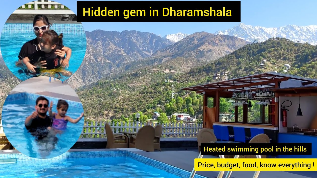 Vlog | Dream hotel with heated swimming pool | Justa Birding, Dharamshala
