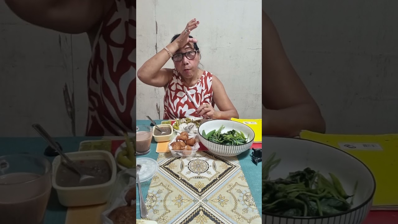 Pinakuluang talbos at bagoong #jocelynvlog