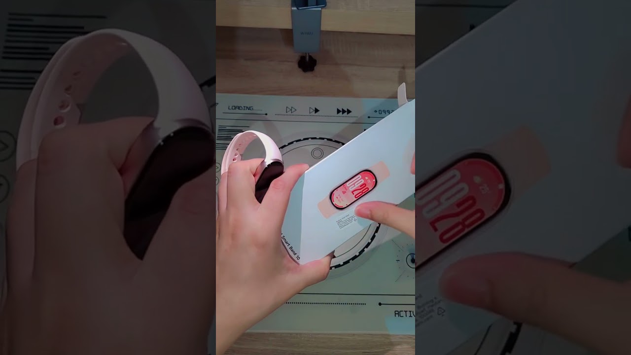 Inboxing Xiaomi Smart Band  10  ساعه شاومي باند سمارت