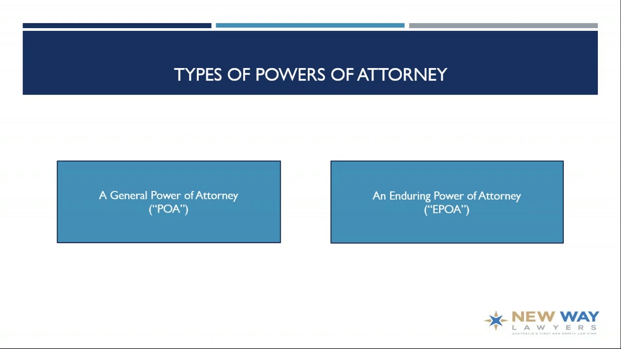 Webinar: Enduring Powers of Attorney