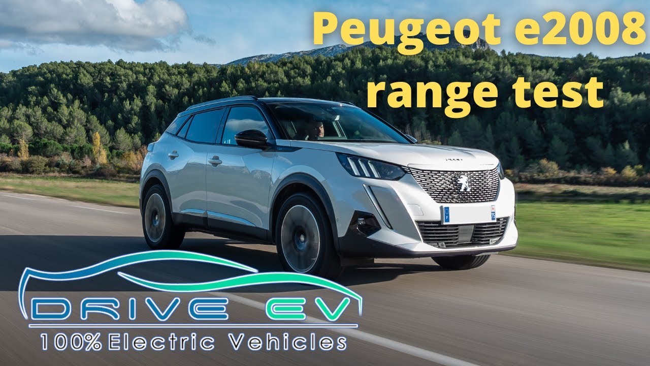 Peugeot e2008 Range test