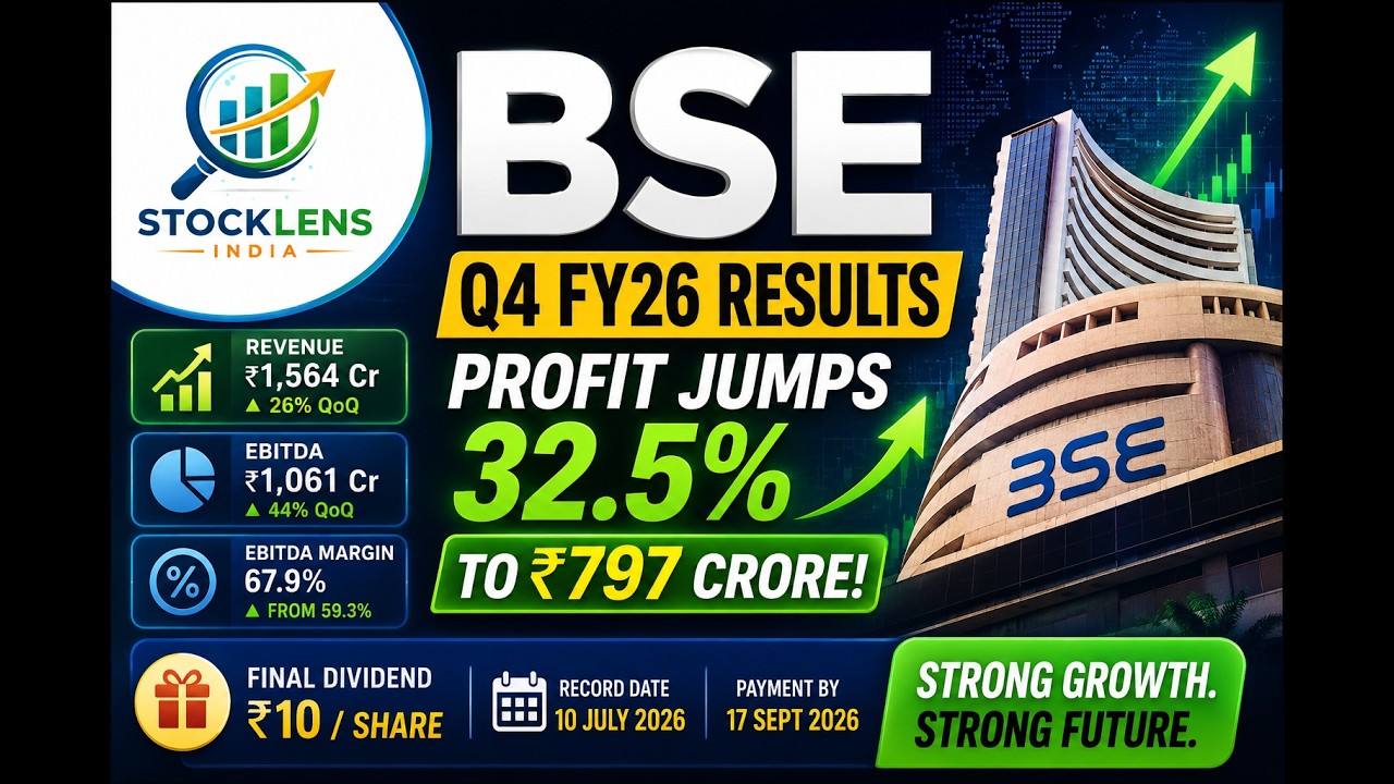 BSE Q4 FY26 Results 🔥 Profit Jumps 32.5% | 68% EBITDA Margin Explained