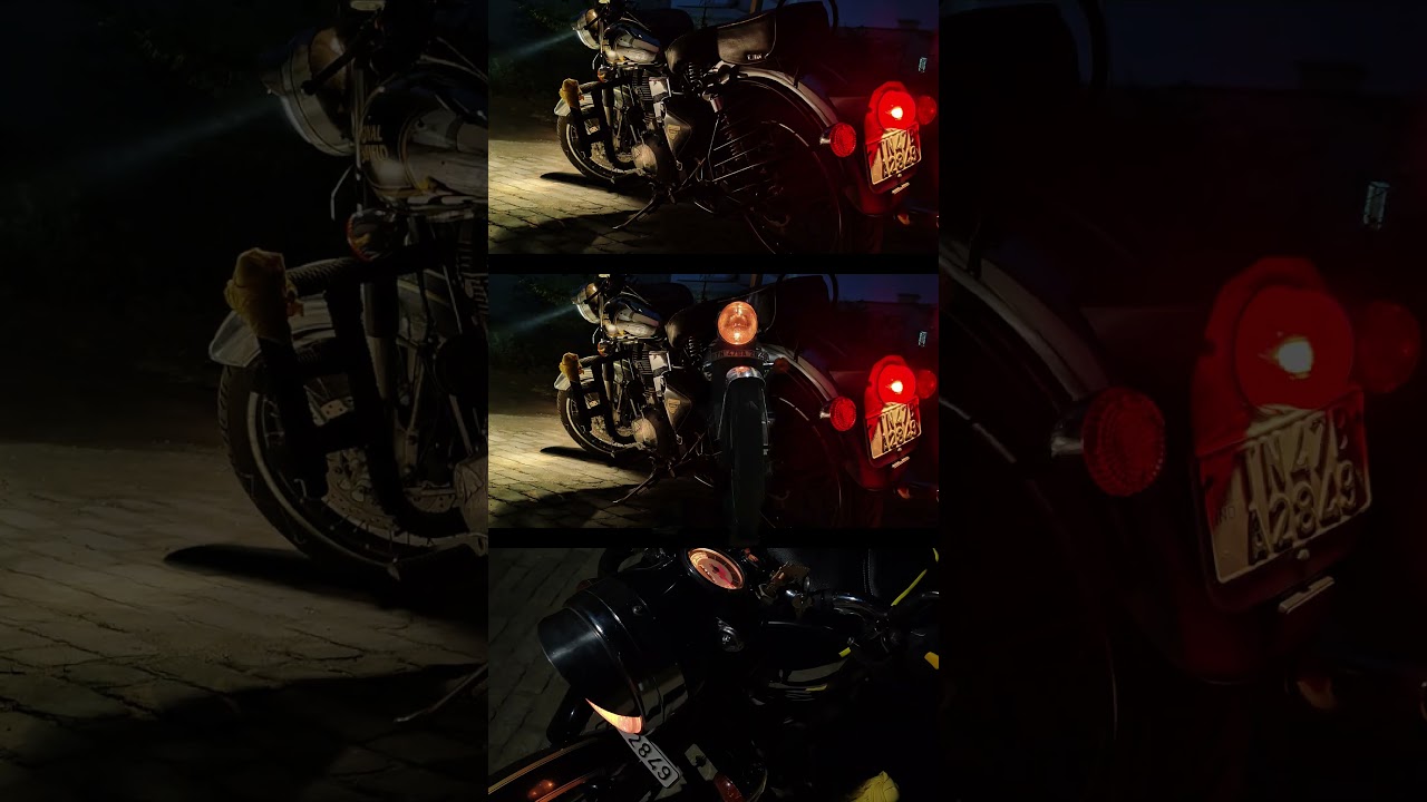 Royal enfield classic 350 chrome black WhatsApp status bike love story