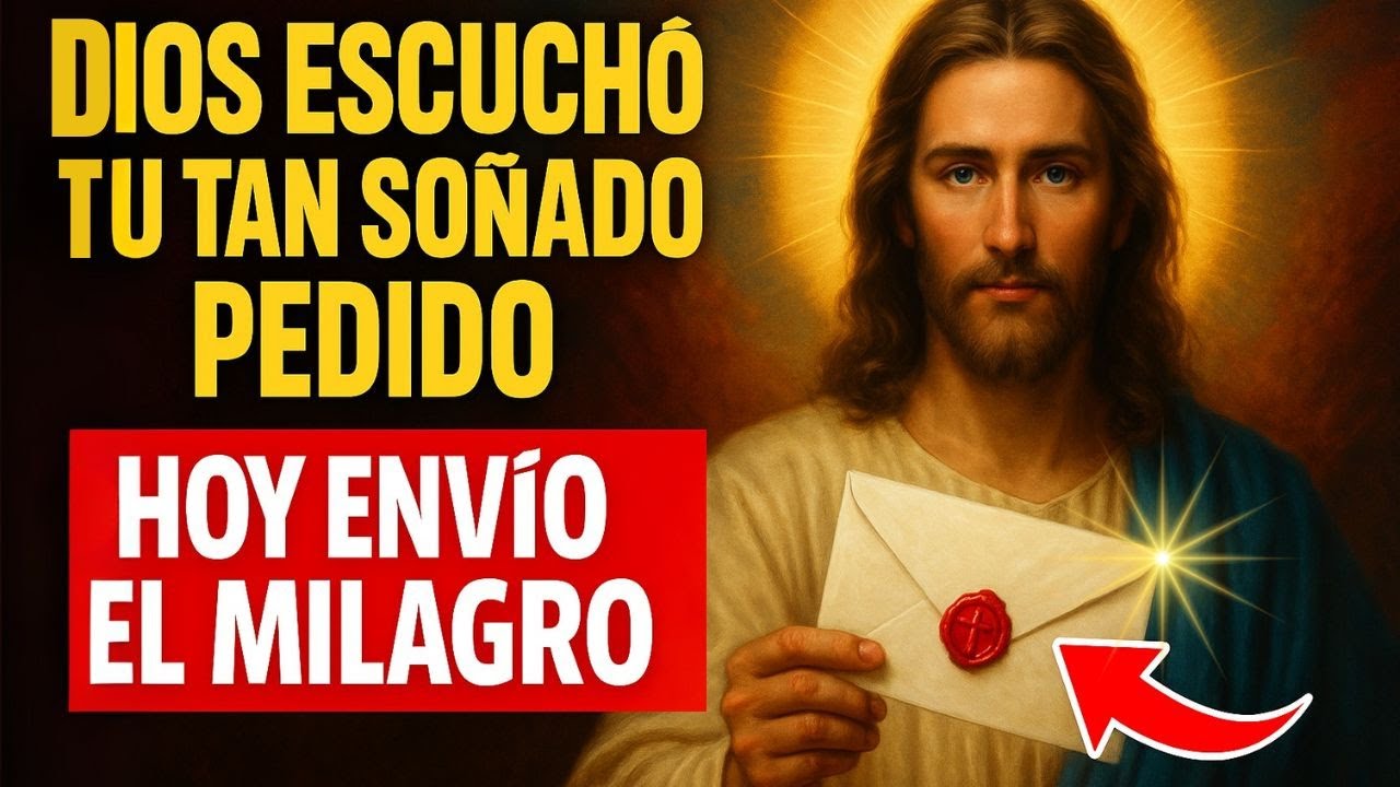 DIOS ESCUCHÓ TU TAN SOÑADO PEDIDO, HOY ENVÍO EL MILAGRO