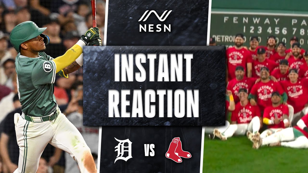 Red Sox празднуют выход в плей-офф