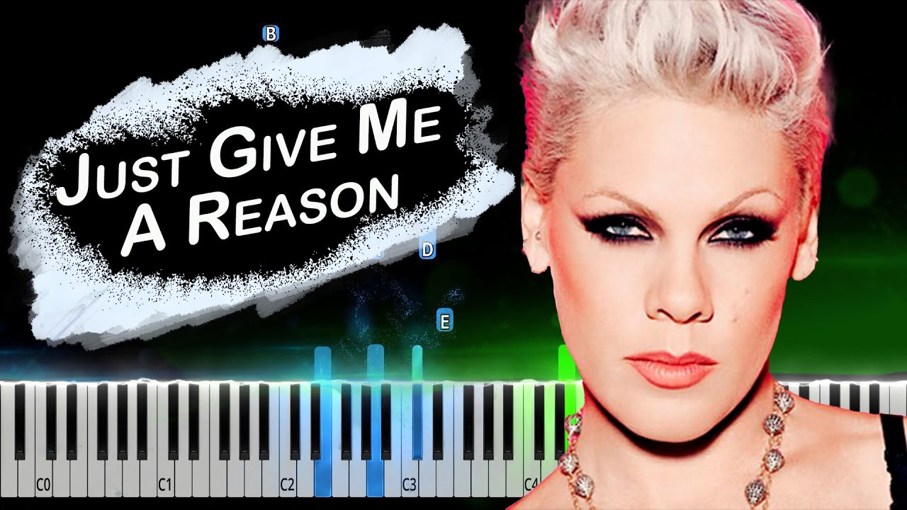 P!nk - Just Give Me a Reason Piano Tutorial