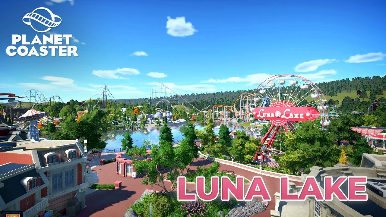Planet Coaster | Visite de Parc : Ce parc est une belle découverte ! Luna Lake by MRvanderPants