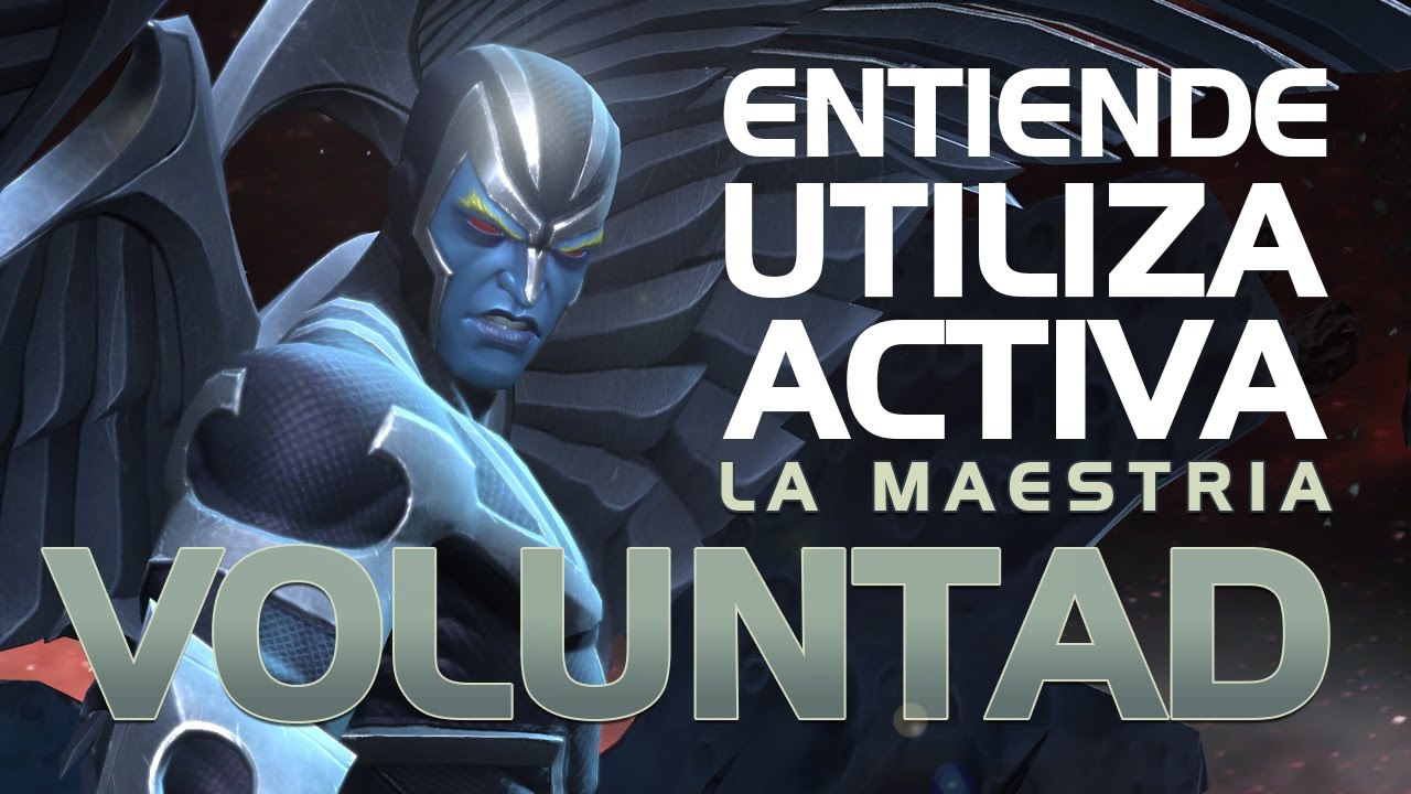 ENTIENDE, UTILIZA y ACTIVA la maestria VOLUNTAD! | Marvel Batalla de Superhéroes