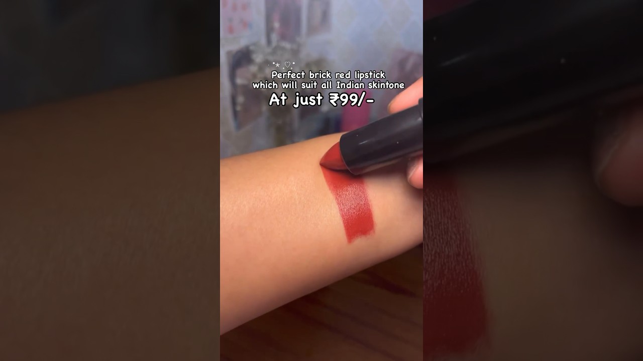 Perfect brick red color❤️ comment down for shade