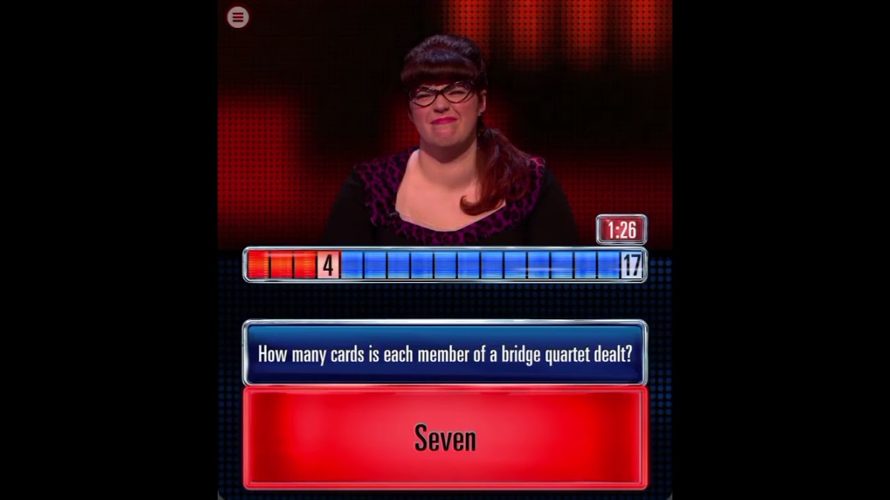 The Chase World Tour UK - Season 5 Final Chase 38 Against The Vixen