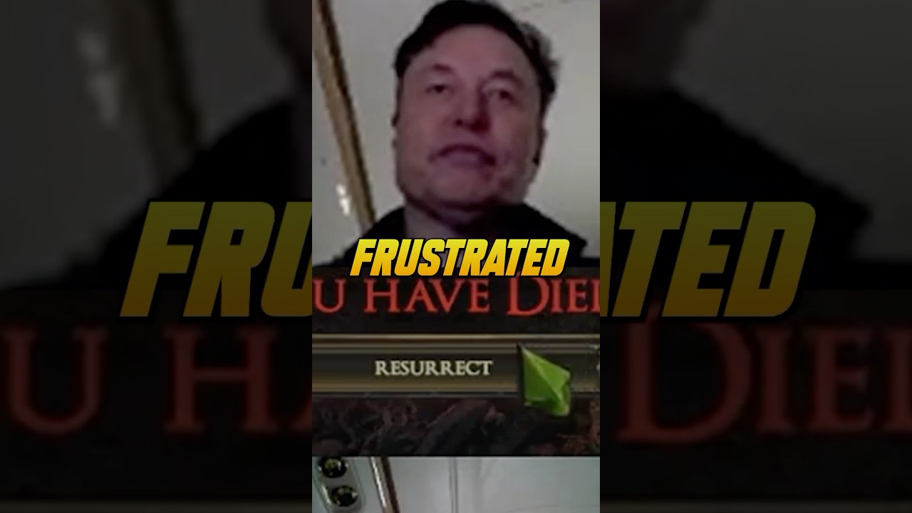Elon Musk rage quits stream 😬 #elonmusk #pathofexile2 #poe2  #shorts #gaming #gamingnews #gamer