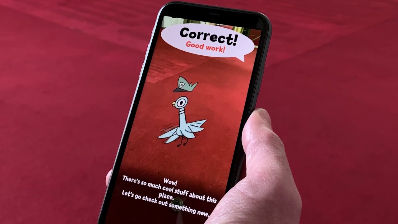 Tour the Kennedy Center with Mo Willems' Pigeon - An Augmented Reality Experience
