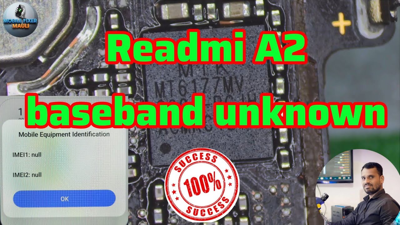Readmi A2 baseband unknown solution 