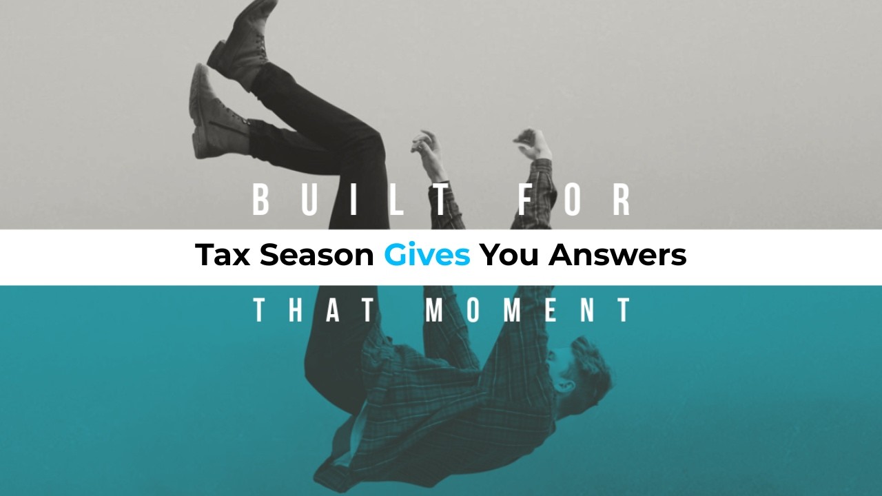 Tax Season Gives You Answers, Not Order | The Real Advisory Gap