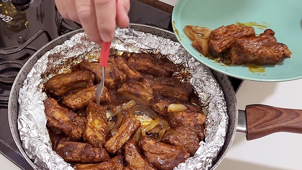 ESSE É O SEGREDO eu não acreditei 😱Costelinha  de porco