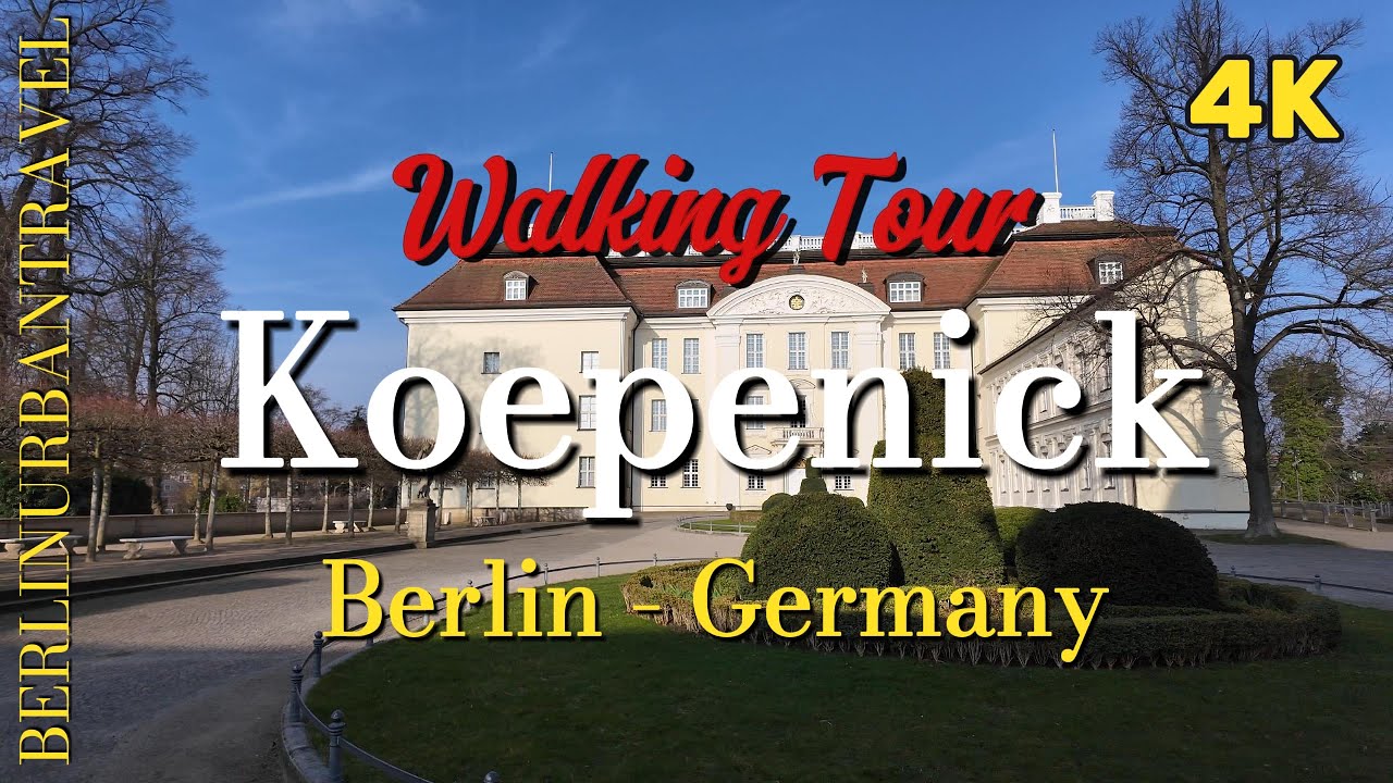 Berlin - K&ouml;penick | Germany 4K 🇩🇪 Walking Tour
