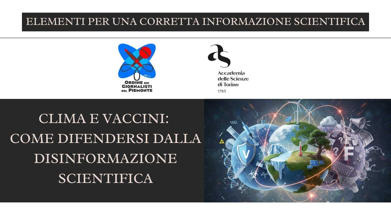 Clima e vaccini come difendersi dalla disinformazione scientifica